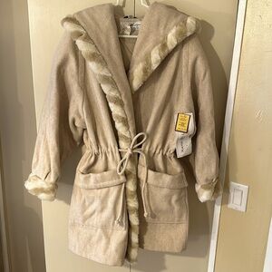 NWT Vintage 90’s Maggie Lawrence Wool Blend Coat